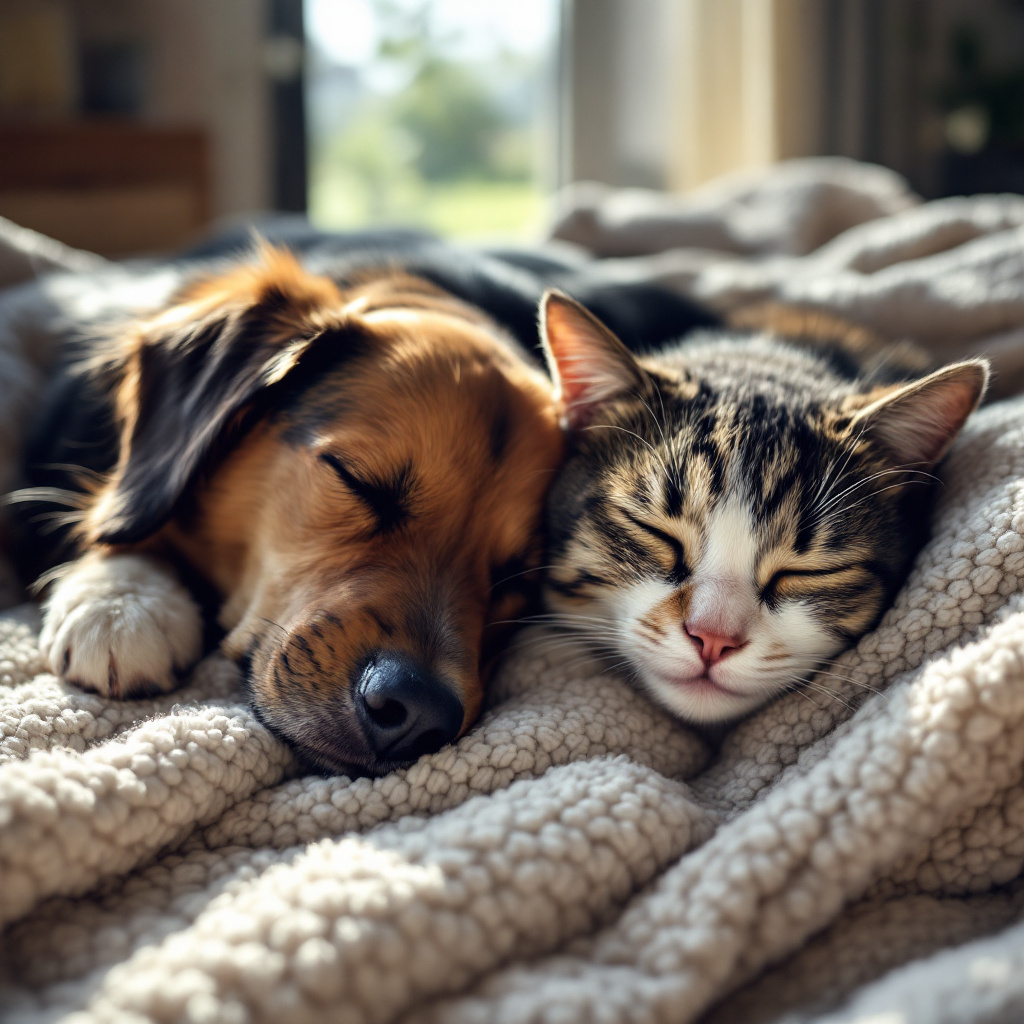 Haustiere aneinander gewöhnen Bild 1