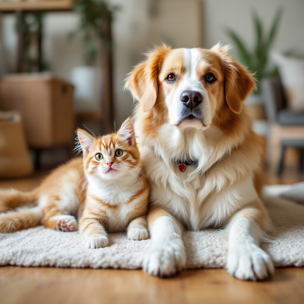 Haustiere aneinander gewöhnen Bild 1