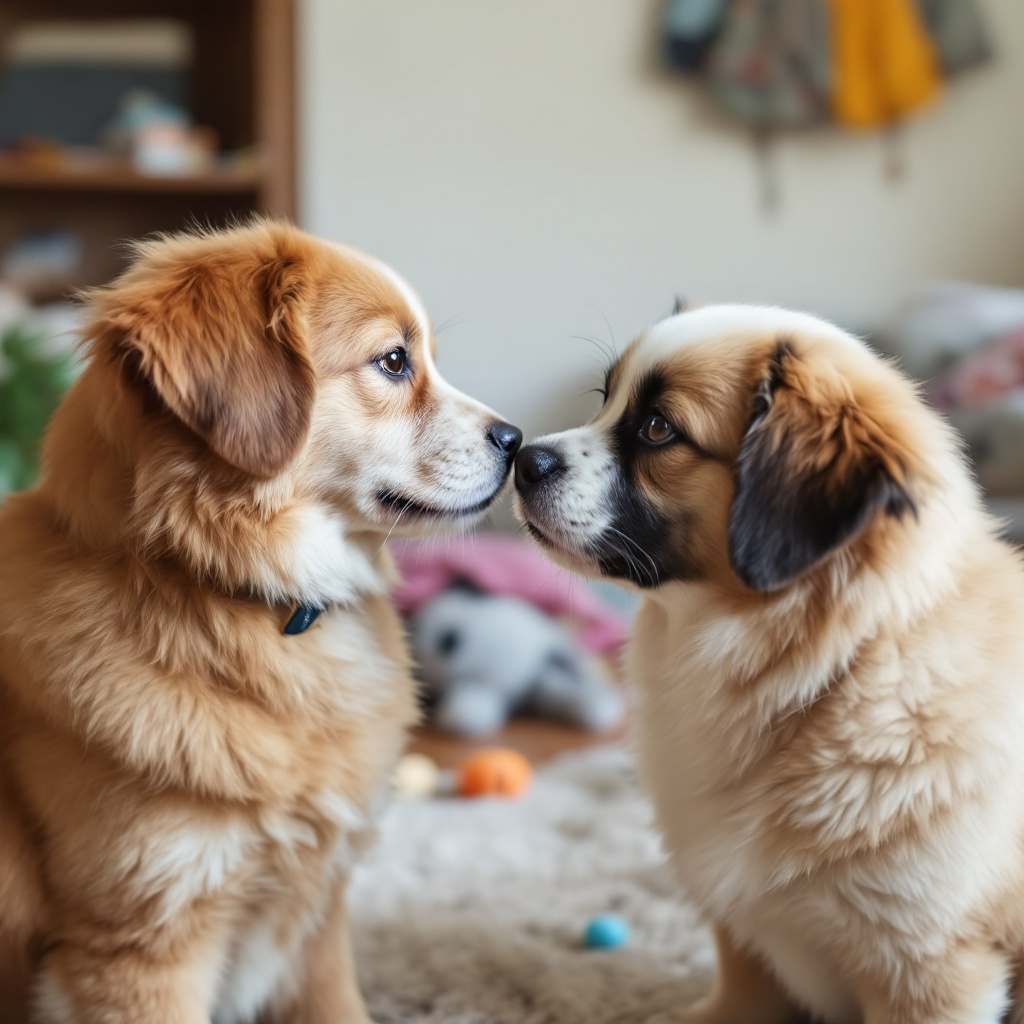 Haustiere aneinander gewöhnen Bild 1