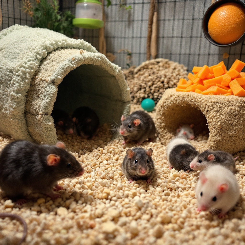 Pflege und Bedürfnisse von Ratten und Mäusen Bild 1