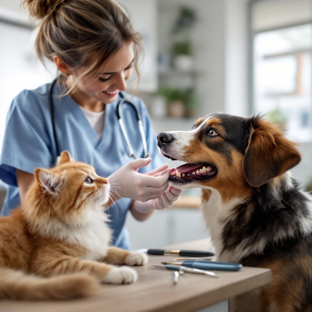 Tierarztbesuche und Zahnpflege Bild 1