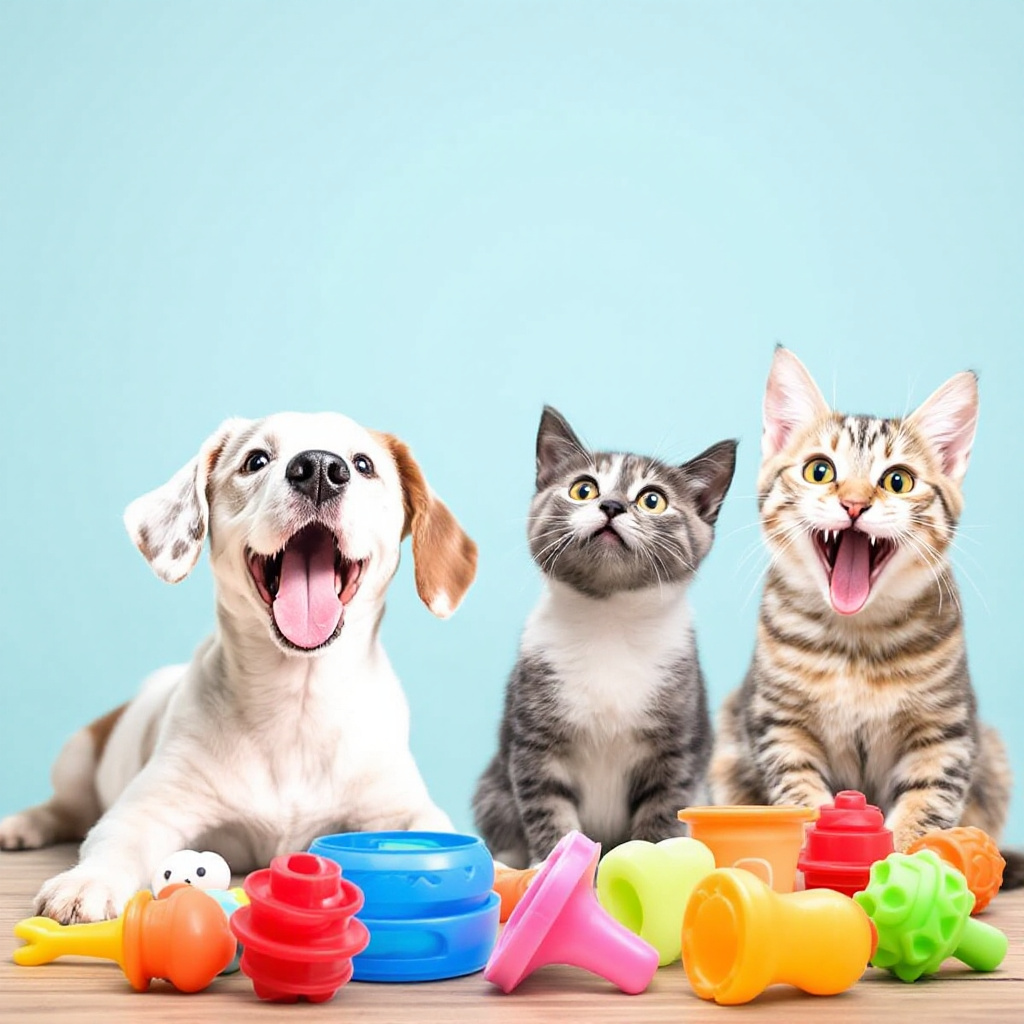 Zahnspielzeug für Hunde und Katzen Bild 1