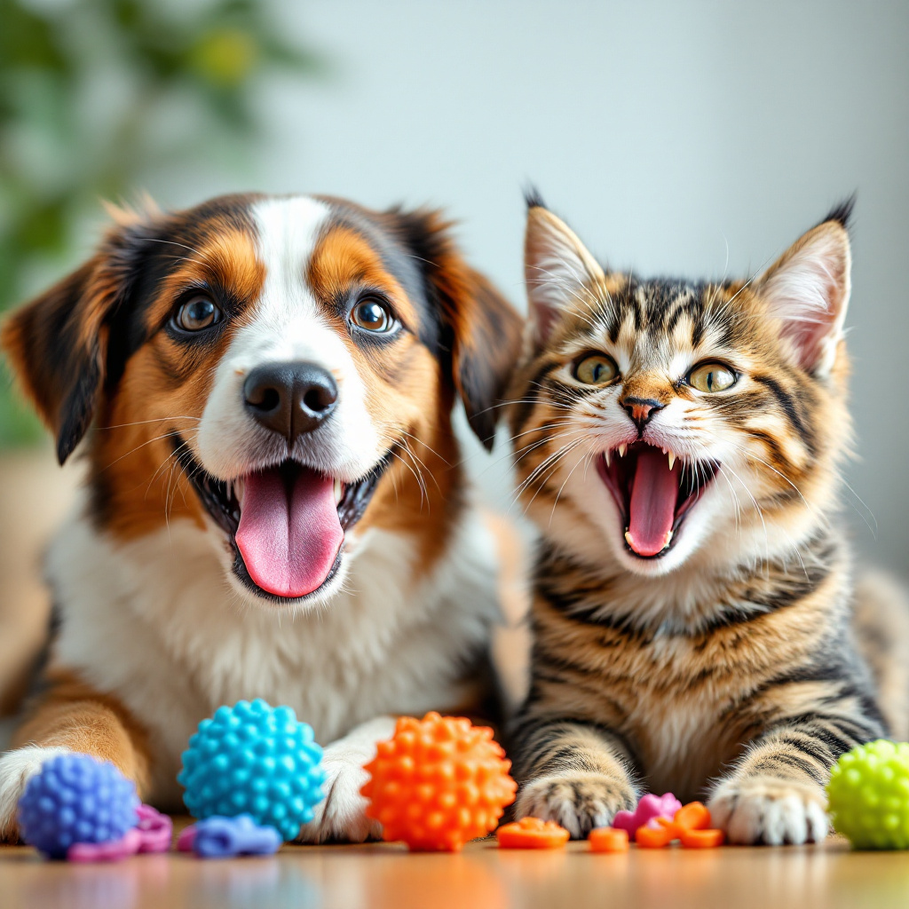 Zahnspielzeug für Hunde und Katzen Bild 1