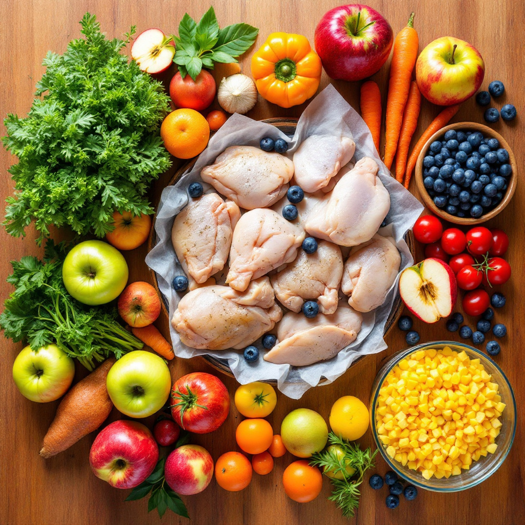 Zutaten für gesunde Haustiersnacks Bild 1